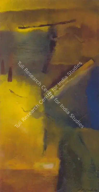Majumdar, Samindranath (Artist). Untitled. Acrylic on canvas, 2004 | Painting | FineArts | 00574837