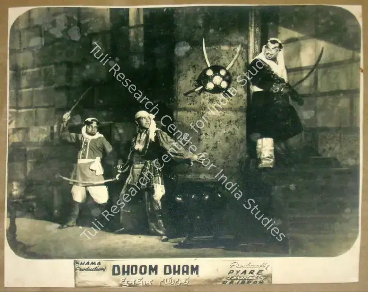 Rajaram (Director), Dhoom Dham, 1949 | Lobby Card | CinemaEducation | 00811591