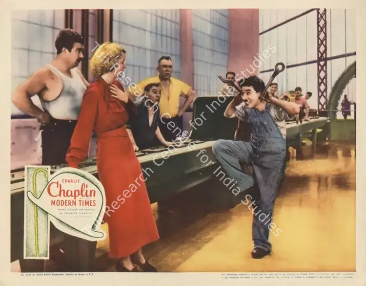 Morgan, Ira H. (Cinematographer), Modern Times, 1936 | Lobby Card | CinemaEducation | 00794997