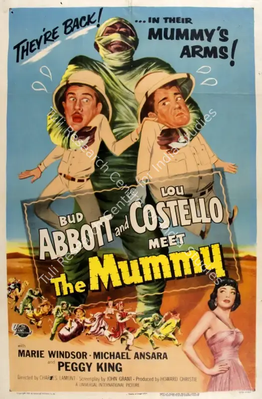 Tollen, Bob (Poster Designer), Abbott and Costello Meet the Mummy, 1955 | Poster | CinemaEducation | 00789634