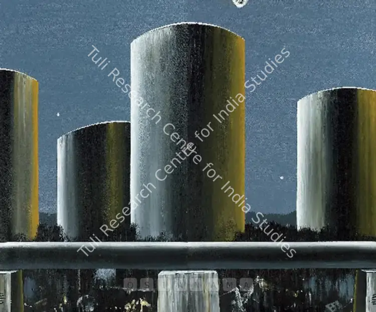 Krishnan, Rajan (Artist). Pitcher. Acrylic on canvas, 2006 | Painting | FineArts | 00575088