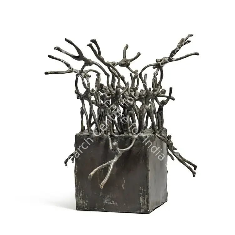 Radhakrishnan, K.S. (Artist). Untitled. Bronze, 2000 | Sculpture | EconomicsArt | 00871603