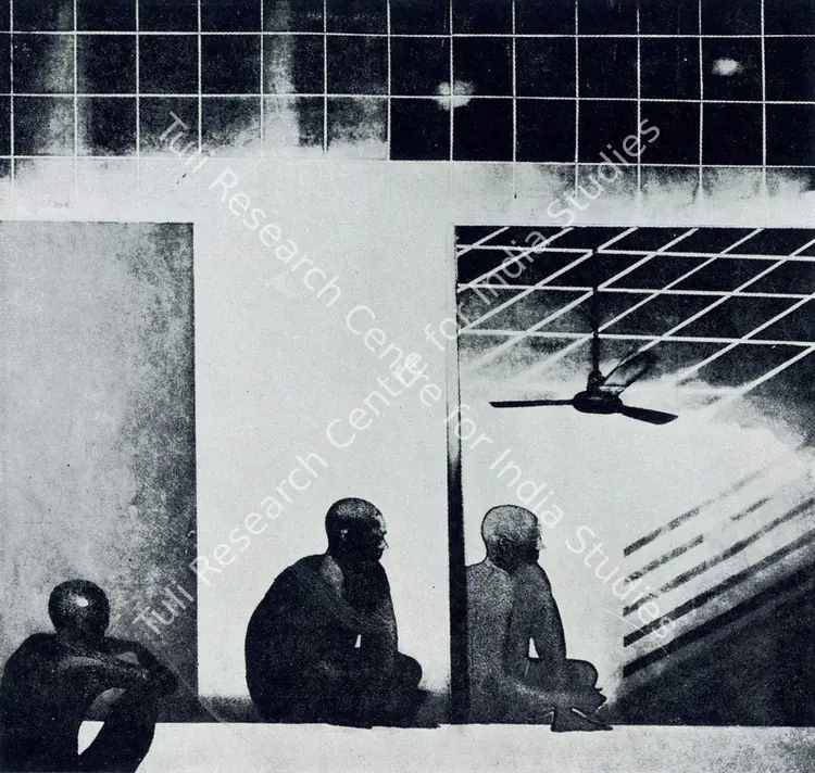 Sud, Anupam (Artist). Thanks to Power. Etching, 1976 | Pictorial Space, 1978 | Graphic Art | FineArts | 00149576
