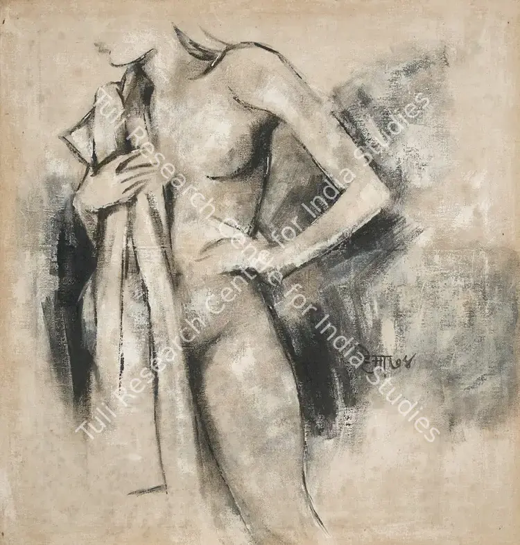 Joshi, Hema (Artist). Untitled. Oil on canvas, 1974 | Painting | FineArts | 00353779