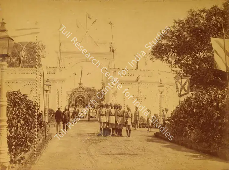 Dayal, Lala Deen (Photographer), Bashir-bagh Gateway, November 1889 | Antiquarian Photograph | Photography | 00115332