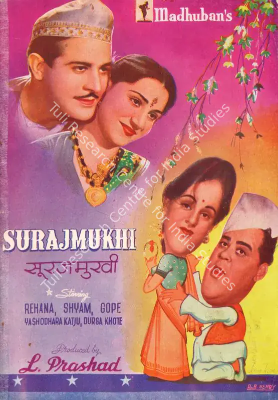 Prashad, L. (Producer), Surajmukhi, 1950 | Song-Synopsis Booklet | CinemaEducation | 00780626