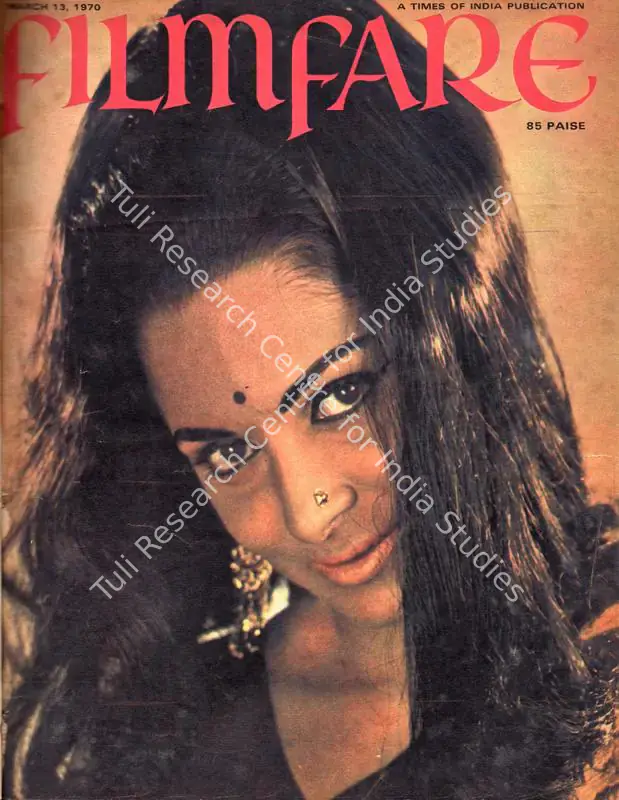 Karanjia, B.K. (Editor). Filmfare - The Fortnightly Film Magazine. 19(6). Bombay: Pyarelal Sah,  c/o The Times of India, 13 March 1970 | Magazine | CinemaEducation | 00793423