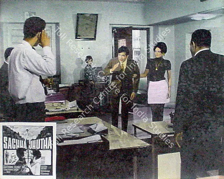 Desai, Rajni (Producer), Sachaa Jhutha, 1970 | Lobby Card | CinemaEducation | 00826359