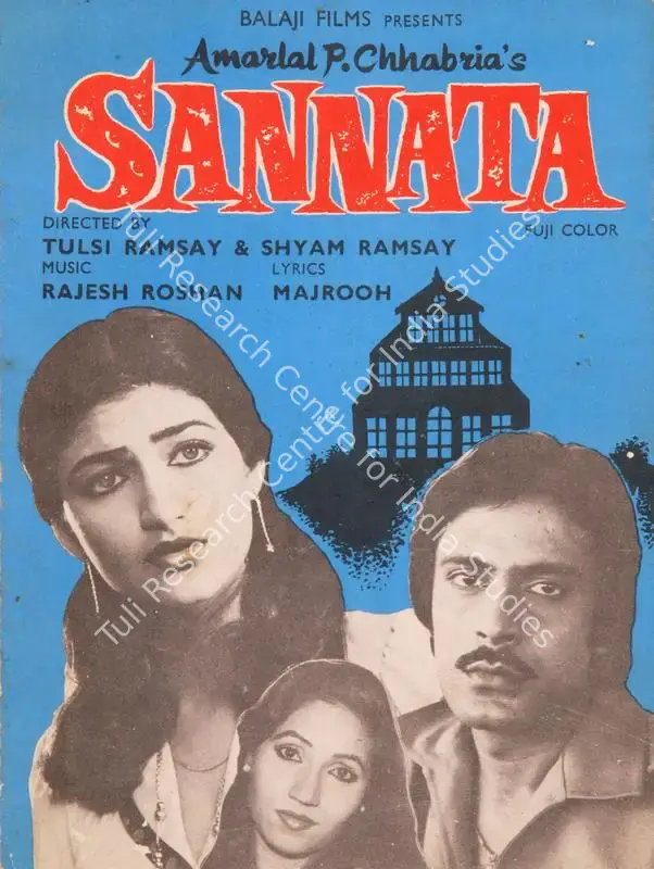 Chhabria, Amarlal P. (Producer), Sannata, 1981 | Song-Synopsis Booklet | CinemaEducation | 00779890