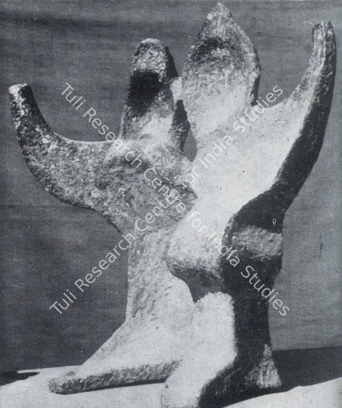 Sehgal, Amar (Artist). Sathi. Bronze, 1958 | Marg, December 1962 | Sculpture | FineArts | 00674829