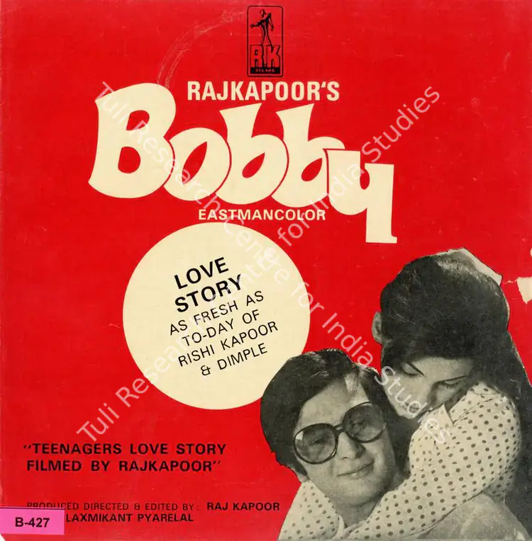 Kapoor, Raj (Producer), Bobby, 1973 | Song-Synopsis Booklet