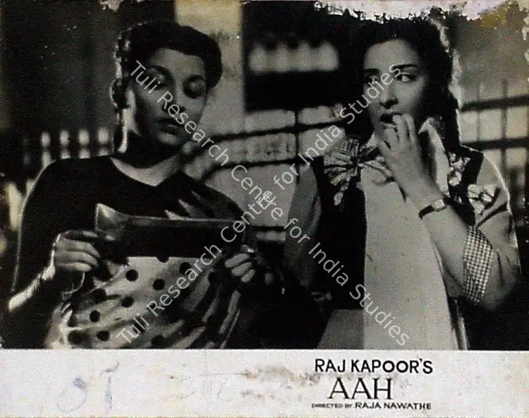 Pathare, Jaywant (Cinematographer), Aah, 1953 | Lobby Card | CinemaEducation | 00828846