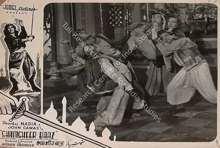Engineer, Noshir (Producer), Shamsheer Baaz, 1953 | Lobby Card | CinemaEducation | 00827308