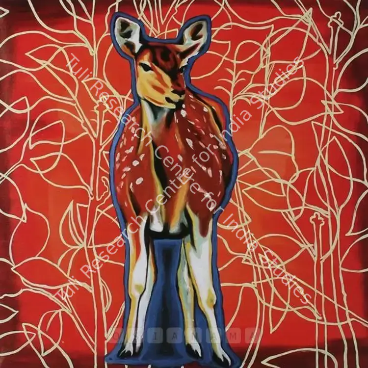 Karne, Sachin (Artist). Untitled. Oil on canvas, 2005 | Painting  | 00881034