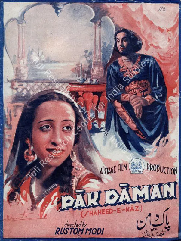Rathod, Kanjibhai J. (Director), Pak Daman, 1931 | Song-Synopsis Booklet | CinemaEducation | 00781874