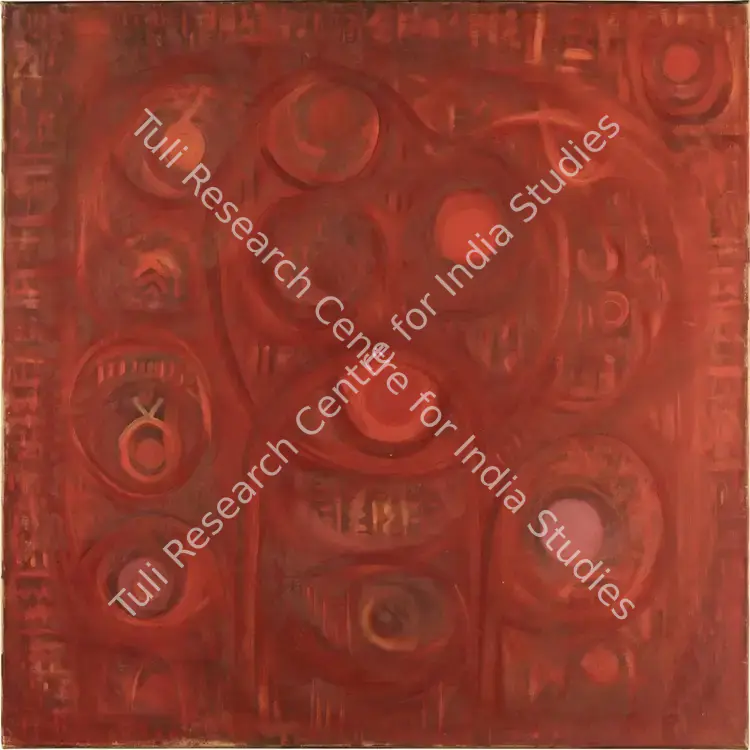 Mohanti, Prafulla (Artist). Suravhi. Oil on canvas, 1969 | Painting | FineArts | 00604818