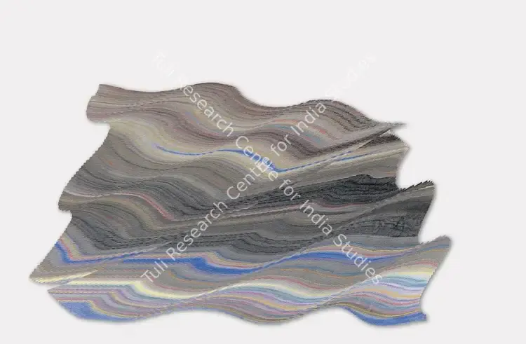Shinde, Jin Sook (Artist). Untitled. Mixed media on paper, 1999 | Painting | FineArts | 00599855