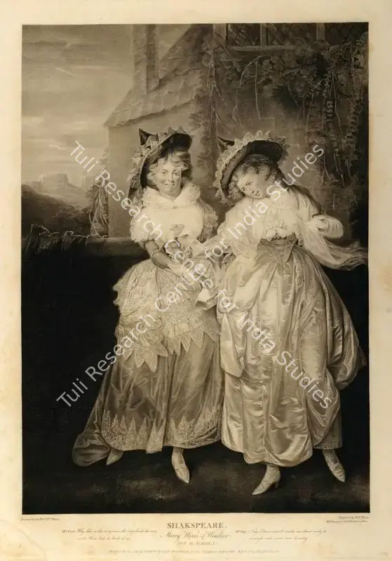 Peters, After William (Artist). Merry Wives of Windsor-Act II, Scene I, 1793 | Aquatint | PopCulture | 00092184