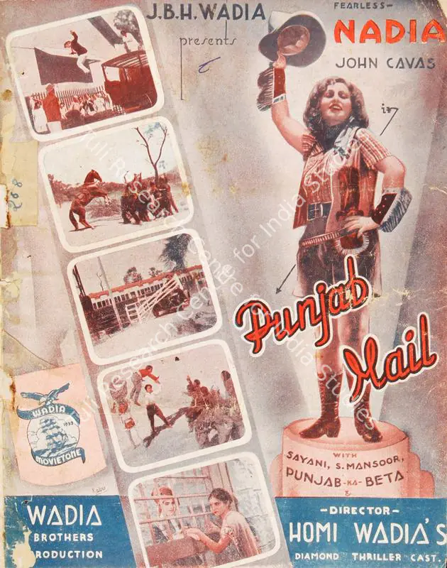 Wadia, J. B. H. (Producer), Punjab Mail, 1939 | Song-Synopsis Booklet | CinemaEducation | 00780267