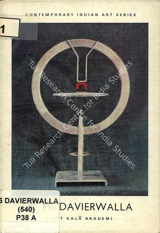 Davierwalla, Adi M. (Artist) and Jaya Appasamy (Editor). A. M. Davierwalla. New Delhi: Lalit Kala Akademi, 1971 | Solo Exhibition Catalogue  | 00876335