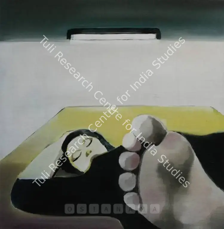Natesan, Shibu (Artist). Untitled. Oil on canvas, 1998 | Painting  | 00879972