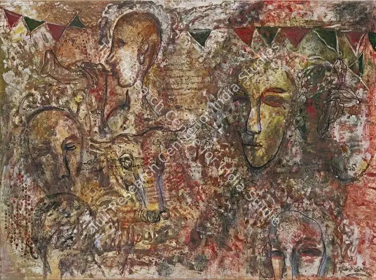 Sivanesan, M. (Artist). Untitled. Oil on masonite board, 2006 | Painting | FineArts | 00354856