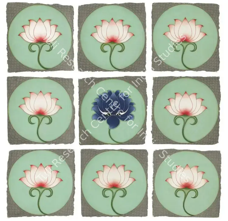 Fraser, Olivia (Artist). Blue Lotus. Giclee print on Epson enhanced matte paper, 2020 | Print | FineArts | 00546432