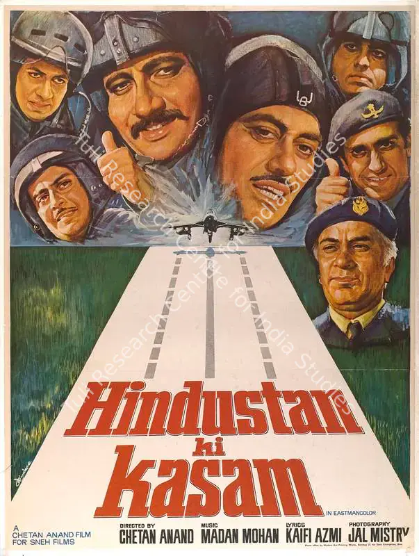 Anand, Ravi K. (Producer), Hindustan Ki Kasam, 1973 | Full Sheet Poster | CinemaEducation | 00766561