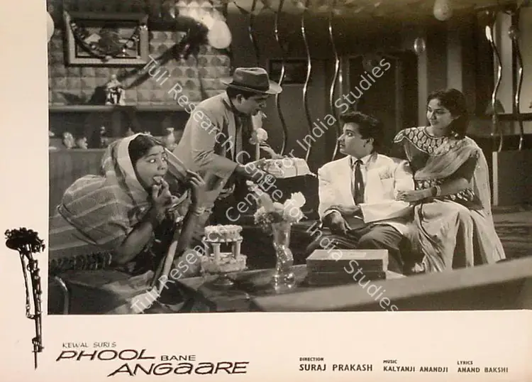 Shukla, N.N. (Cinematographer), Phool Bane Angaare, 1963 | Lobby Card | CinemaEducation | 00825068