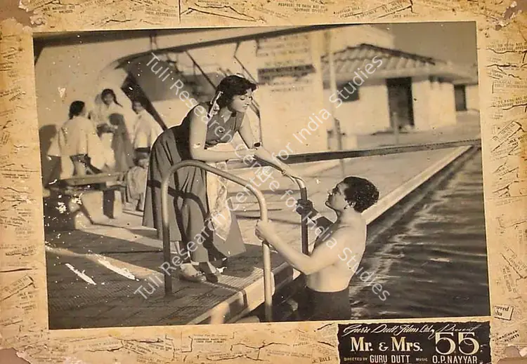 Murthy, V.K. (Cinematographer), Mr And Mrs 55, 1955 | Lobby Card | CinemaEducation | 00820505