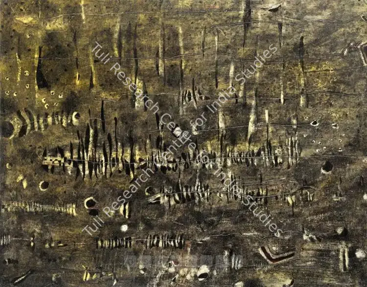 Khanna, Balraj (Artist). The Marshes. Oil on canvas, 1966 | Painting | FineArts | 00562116