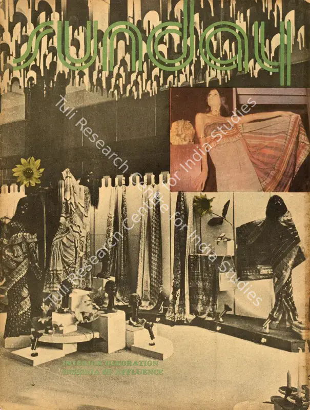 Sarkar, Aveek (Editor). Sunday. 2(45). Calcutta: Ananda Bazar Patrika, 19 January 1975 | Magazine | CinemaEducation | 00842370