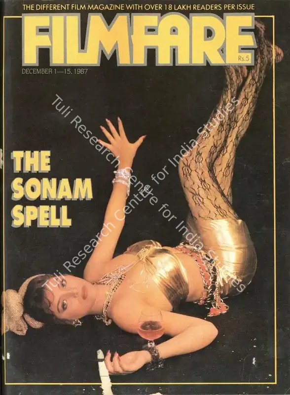 Ahmed, Rauf (Editor). Filmfare - The Fortnightly Film Magazine. 36(23). Bombay: Pritish Nandy, c/o The Times of India, 01 December 1987 | Magazine | CinemaEducation | 00793833