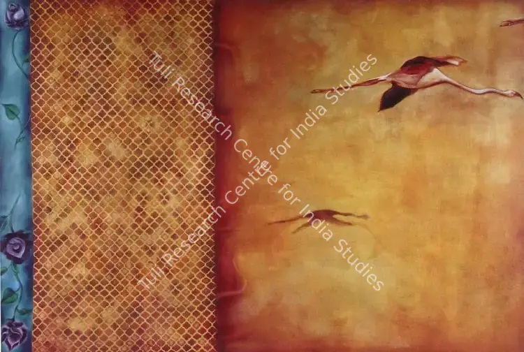 Baswani, Manisha Gera (Artist). Roohafza. Oil on canvas, 2005 | Painting | FineArts | 00599335