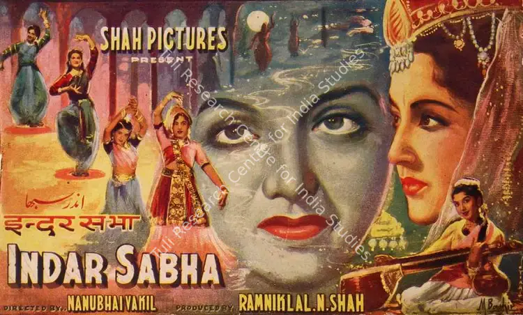 Shah, Ramniklal N. (Producer), Indar Sabha, 1956 | Song-Synopsis Booklet | CinemaEducation | 00864850