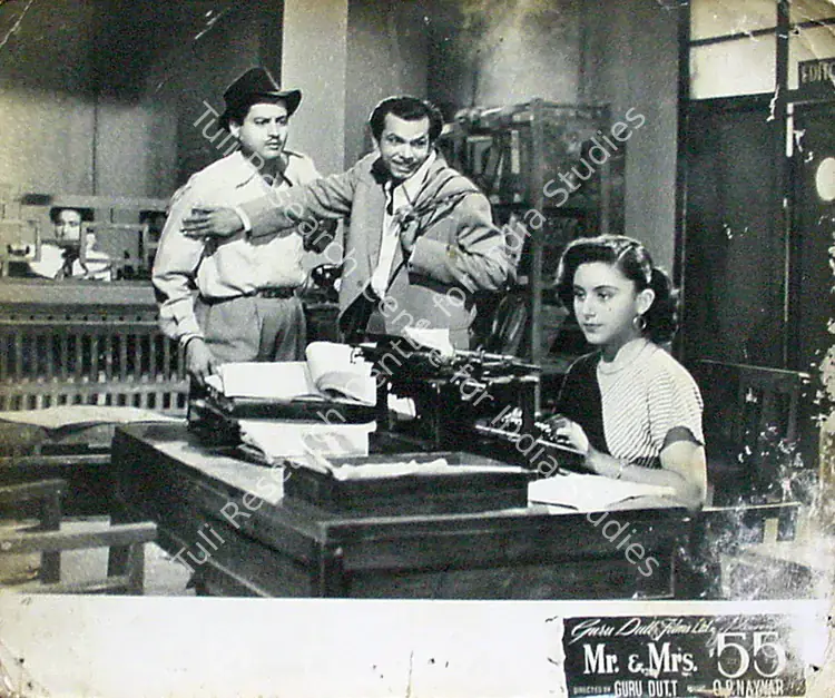 Murthy, V.K. (Cinematographer), Mr And Mrs 55, 1955 | Lobby Card | CinemaEducation | 00820529