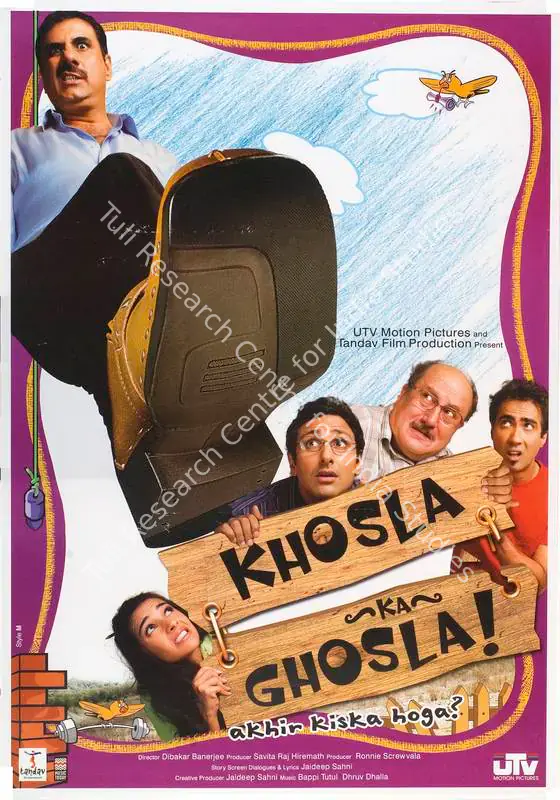 Screwvala, Ronnie (Producer), Khosla Ka Ghosla, 2006 | Full Sheet Poster | CinemaEducation | 00770167