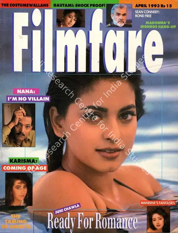 Ahmed, Rauf (Editor). Filmfare. 42(4). Bombay: Pradeep Guha, c/o The Times of India, 01 April 1993 | Magazine | CinemaEducation | 00793909