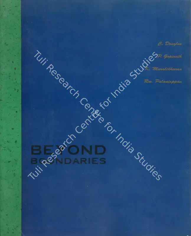 The Gallery (Organiser) and Lakshmi Venkatraman (Editor). Beyond Boundaries - An Exhibition of four Contemporary Indian Artists. Madras: The Gallery, n.d. | Group Exhibition Catalogue | FineArts | 00668543