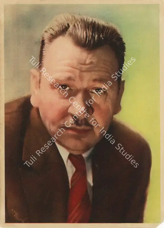 Nestle (Sponsor), Stars of the Silver Screen: Wallace Beery | Trading Card, 1930s | CinemaEducation | 00800329