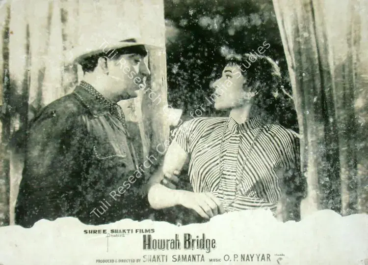 Samanta, Shakti (Producer), Howrah Bridge, 1958 | Lobby Card | CinemaEducation | 00817486