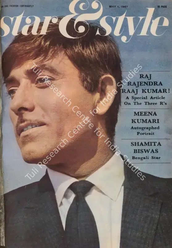 Ewing, Gulshan (Editor). Star & Style - A Film and Fashion Fortnightly. 16(9). Bombay: J.C. Jain, 1 May 1967 | Magazine | CinemaEducation | 00808432