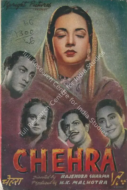 Sharma, R. (Director), Chehra, 1946 | Song-Synopsis Booklet | CinemaEducation | 00781667