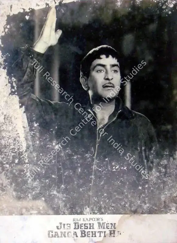 Karmakar, Radhu (Cinematographer), Jis Desh Men Ganga Behti Hai, 1960 | Lobby Card | CinemaEducation | 00818376