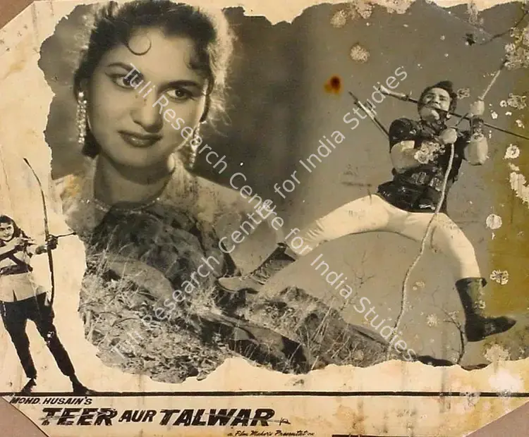 Bhargava, Kedar (Producer), Teer Aur Talwar, 1960 | Lobby Card | CinemaEducation | 00828602
