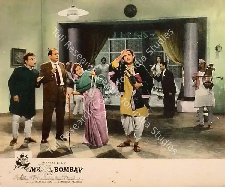 Thakkar, C.M. (Producer), Mr X In Bombay, 1964 | Lobby Card | CinemaEducation | 00820565