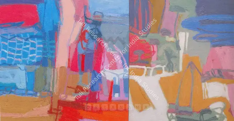 Shinde, Kishore (Artist). Untitled. Oil On canvas, 2006 | Painting | FineArts | 00575959
