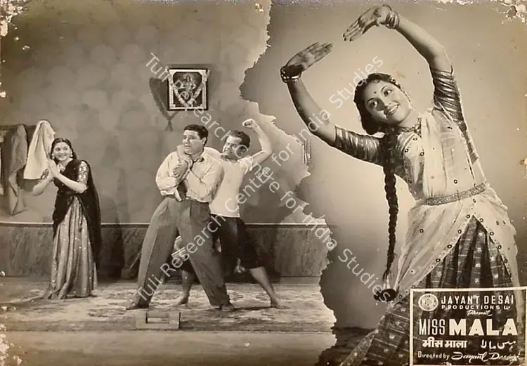 Desai, Jayant (Director), Miss Mala, 1954 | Lobby Card | CinemaEducation | 00820410
