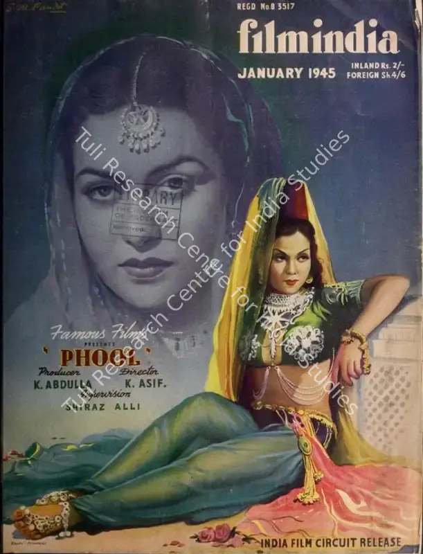 Patel, Baburao (Editor). Filmindia. 11(1). Bombay: Baburao Patel, January 1945 | Magazine | CinemaEducation | 00796522
