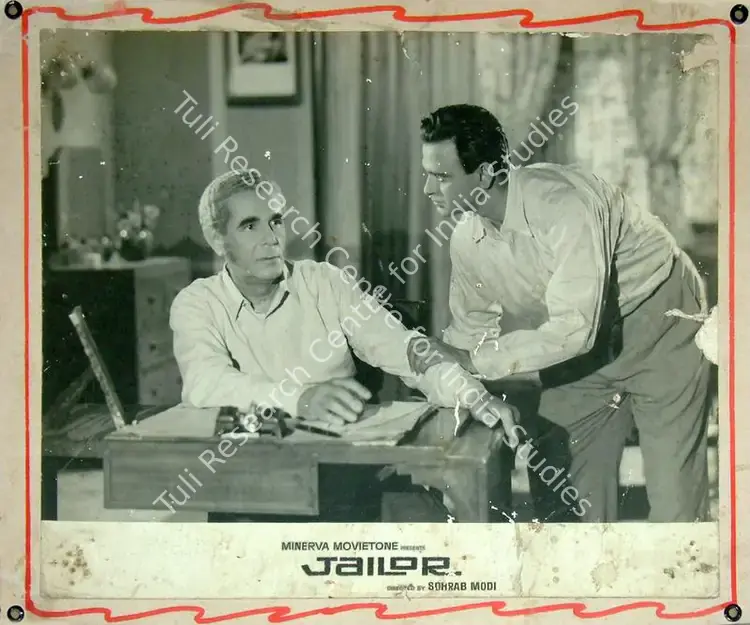 Sarpotdar, Y.D. (Cinematographer), Jailor, The, 1938 | Lobby Card | CinemaEducation | 00818110